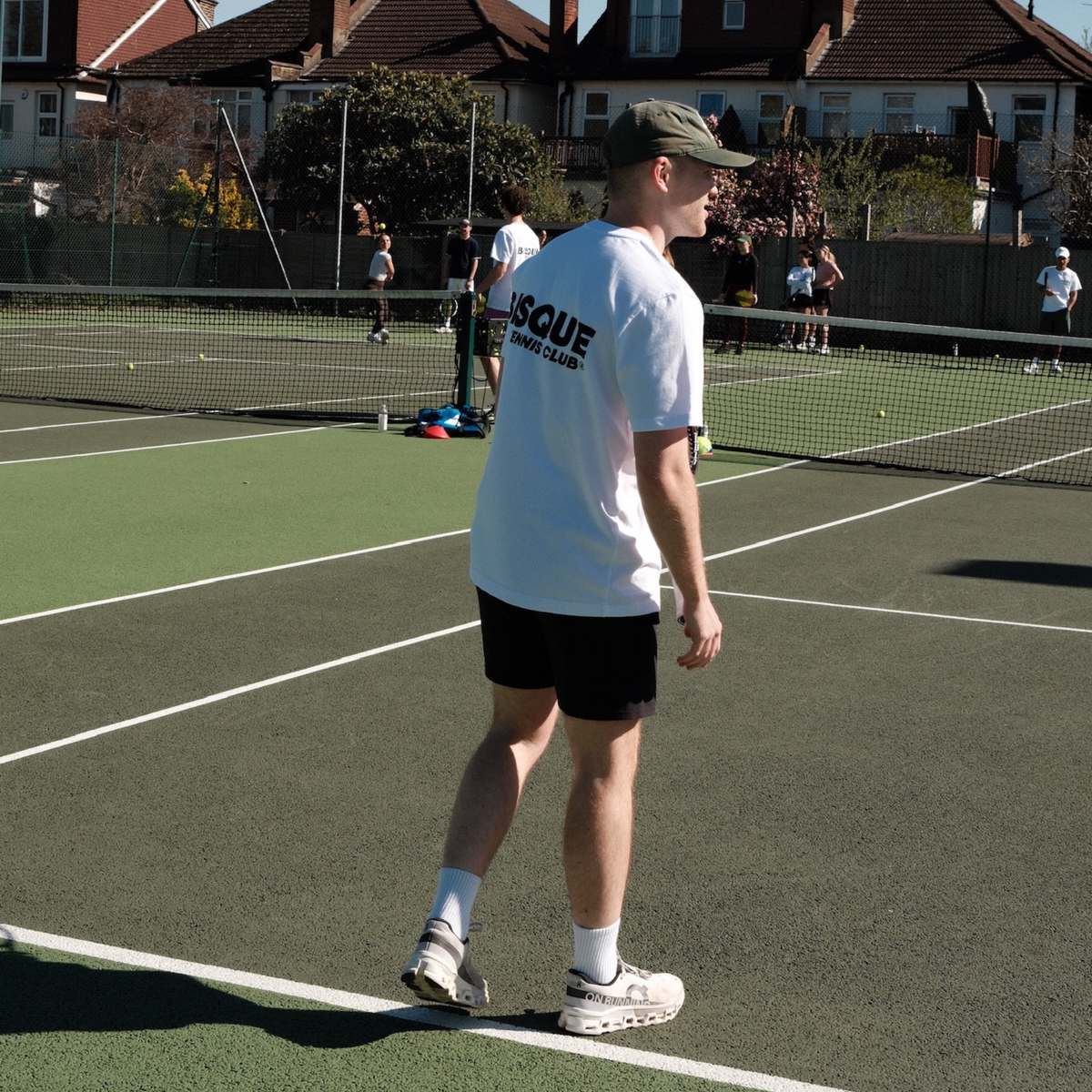 Bisque Tennis Club White T-Shirt